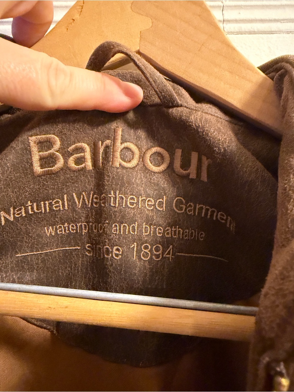 Barbour Weathered Utility Field Jacket Brown Men’s M Waterproof - Picture 7 of 16